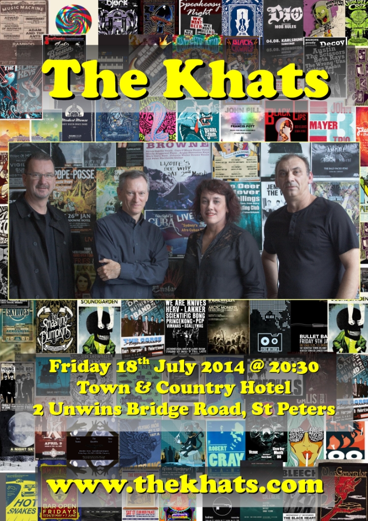 18 July Gig at T&C Hotel, St Peters